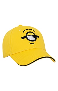 Despicable Me One Eye Minion Face Adult Cap