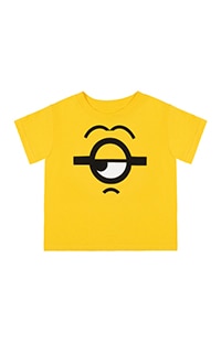 Despicable Me One Eye Minion Face Youth T-Shirt