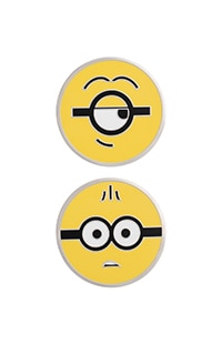 Despicable Me Minion Faces Pin Set