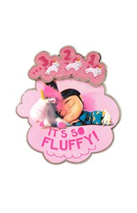 Despicable Me Unicorn "It's So Fluffy!" Pin on Pin