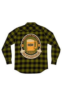 "Enjoy a Butterbeer™" Adult Flannel