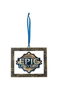 Epic Universe Emblem Spinner Ornament