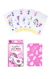 Fluffy Unicorn Playing Cards