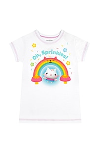 Gabby's Dollhouse Cakey Cat "Oh, Sprinkles!" Youth T-Shirt