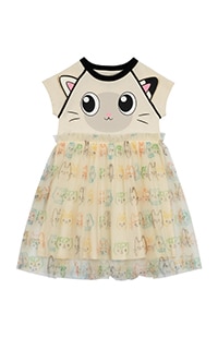 Gabby's Dollhouse Pandy Paws Youth Dress