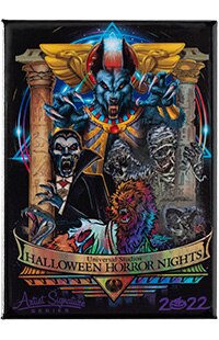 Halloween Horror Nights 2022 Artist Signature Series Magnet