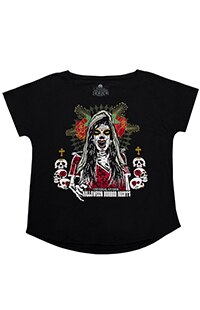 Halloween Horror Nights 2022 Día De Los Muertos Ladies T-Shirt