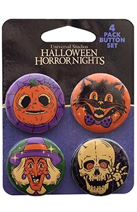 Halloween Horror Nights 2022 Lil' Boo Button Set