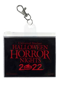 Halloween Horror Nights 2022 Red Lanyard Pouch