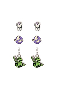 Halloween Horror Nights 2024 Ghostbusters Retro Earring Set