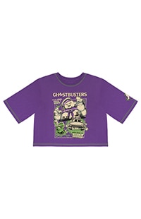 Halloween Horror Nights 2024 Ghostbusters Retro Ladies Cropped Tee