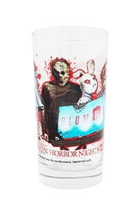 Halloween Horror Nights 2024 Scare Zone Collectible Glass