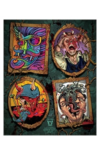Halloween Horror Nights 2025 Artist Series Poster