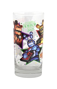 Halloween Horror Nights 2025 Freddy Fazbear's Pizza Place Collectible Glass