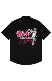 Halloween Horror Nights 2025 Mel's Die-In Adult Camp Shirt