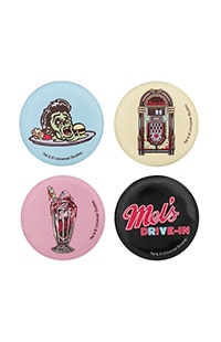 Halloween Horror Nights 2025 Mel's Die-In Button Set