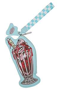 Halloween Horror Nights 2025 Mel's Die-In Milkshake Zippered Wallet