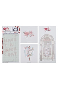 Halloween Horror Nights 2025 Mel's Die-In Notepad Set