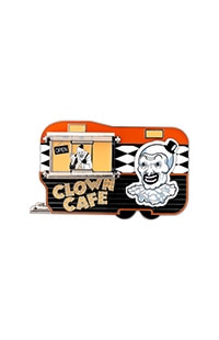 Halloween Horror Nights 2025 Terrifier Clown Cafe Pin