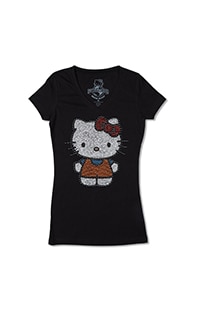Hello Kitty® Ladies Nailhead T-Shirt