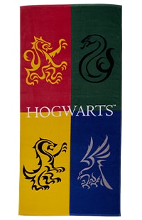 Hogwarts™ Emblems Beach Towel