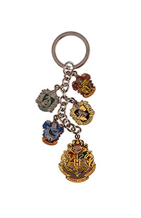 Hogwarts™ House Crests Charm Keychain