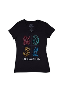 Hogwarts™ House Emblems Ladies T-Shirt