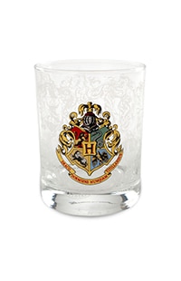 Hogwarts Crest Double Old Fashioned Glass