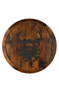 How To Train Your Dragon Bearded Viking Wooden Wall Sign