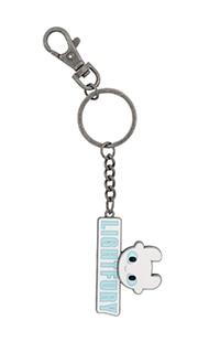 How To Train Your Dragon Light Fury Face Keychain