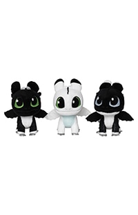How To Train Your Dragon Night Light Plush Set