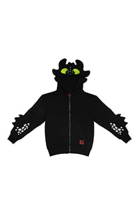 How To Train Your Dragon Toothless Hooded Youth Fleece