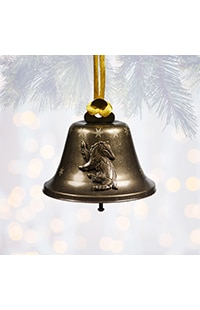 Hufflepuff™ Bell Ornament