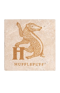 Hufflepuff™ Travertine Coaster