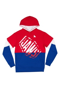 Jaws Red, White, and Blue Adult Hooded Sweatshirt