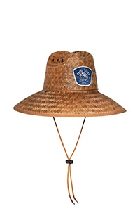 Jaws Shark Tours Adult Straw Hat