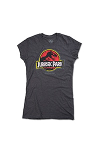 Jurassic Park Logo Ladies T-Shirt
