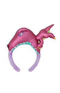Jurassic Park Pink Glitter Dino Bite Headband