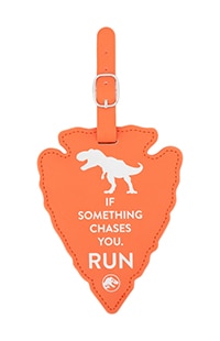 Jurassic Park Sea Land Air Luggage Tag