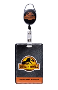 Jurassic World Amber Logo Badge Reel