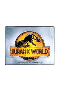 Jurassic World Amber Logo Magnet