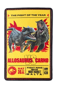 Jurassic World Malta Fight Night Poster Card Holder