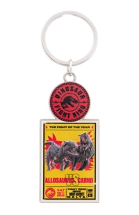 Jurassic World Malta Fight Night Poster Keychain