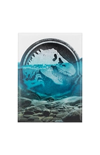Jurassic World Rebirth Water Logo Magnet