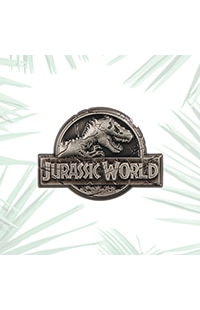 Jurassic World Sculpted Logo Pin