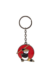 Kung Fu Panda Fire Keychain