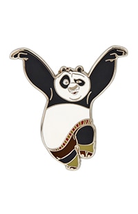 Kung Fu Panda Po Crane Stance Pin