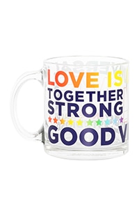 Love Is Universal Glass Mug