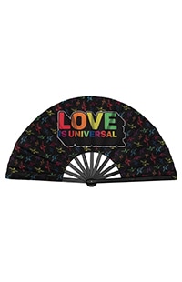 Love Is Universal Hand Fan