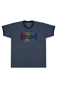 Love Is Universal License Plate T-Shirt